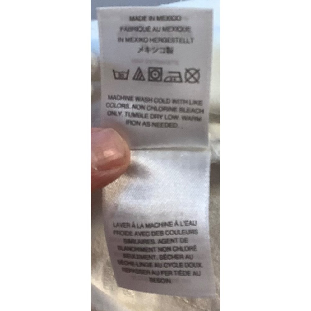 Madewell Perfect Summer Jean 26 White High Rise Straight Cropped Frayed Hem - Picture 6 of 7